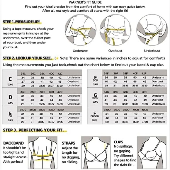 OGET Women Plus Size Push Up Bras Underwire Comfort Lace Bra with Back Support - Picture 6 of 13